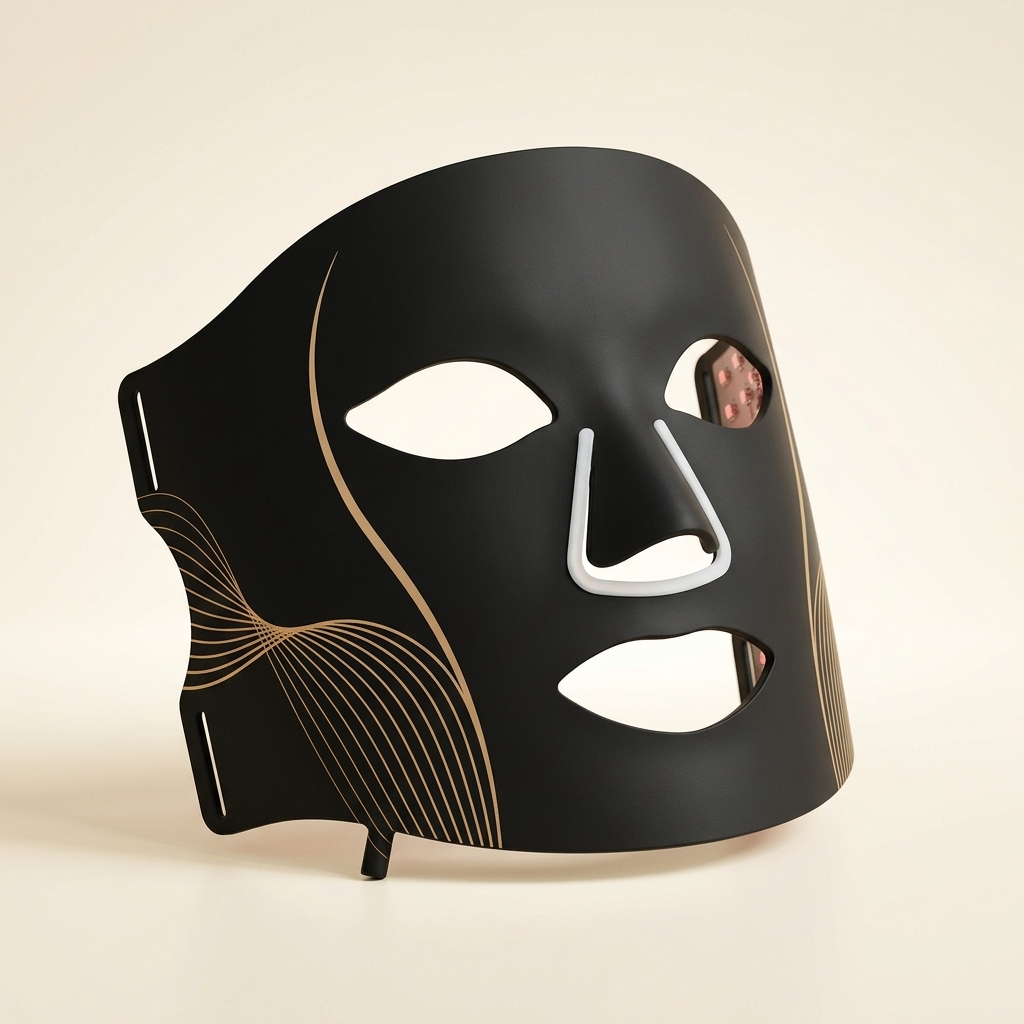 Limyaré Silicone LED Face Mask — three-quarter (original)