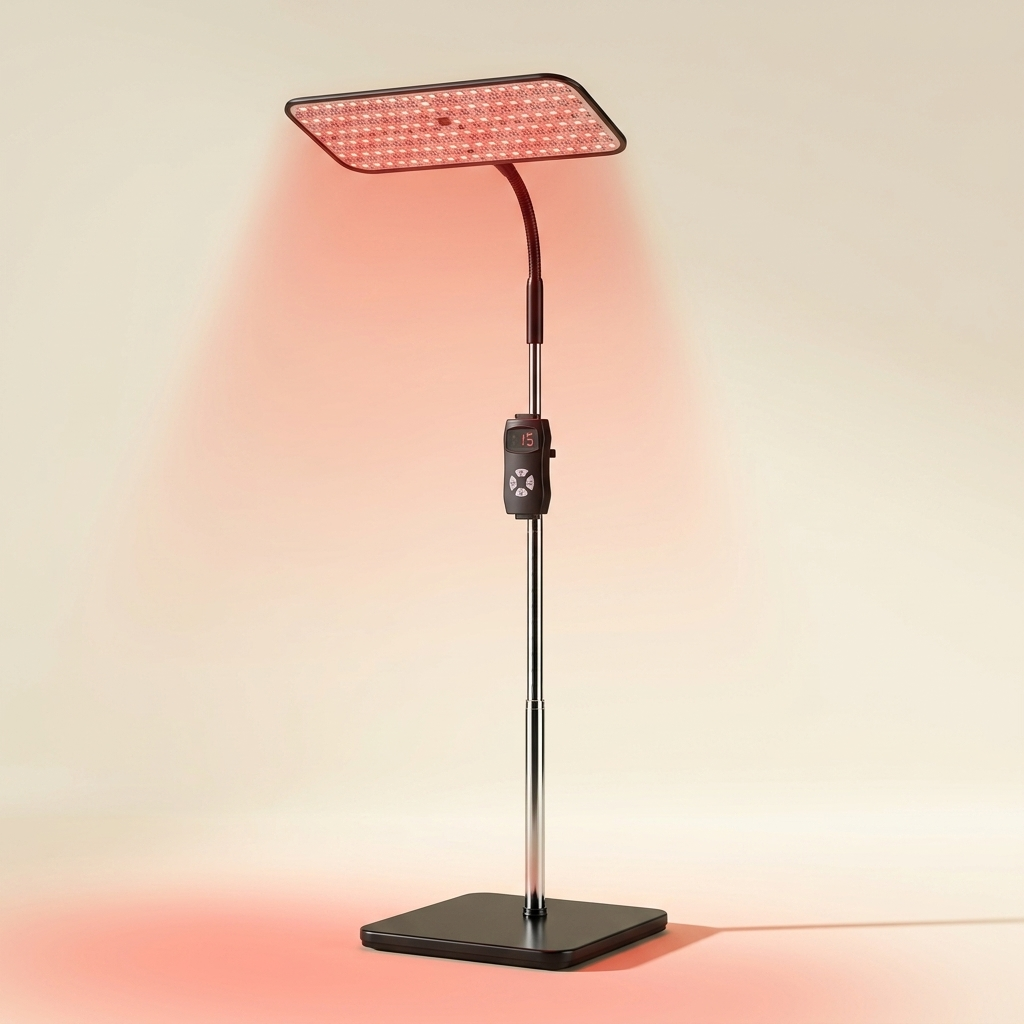 Limyaré Red Light Therapy Panel — on stand hero